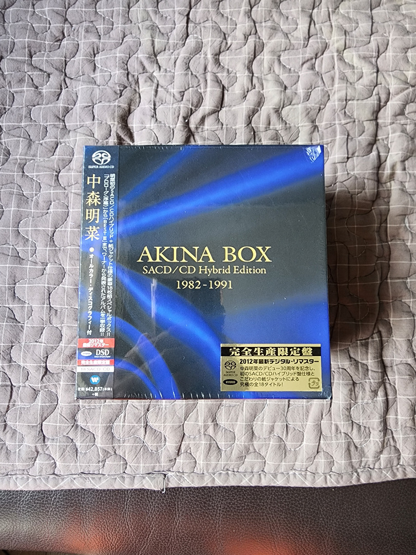 CDJ 中森明菜-AKINA BOX SACD/CD Hybrid Edition 1982-1991 