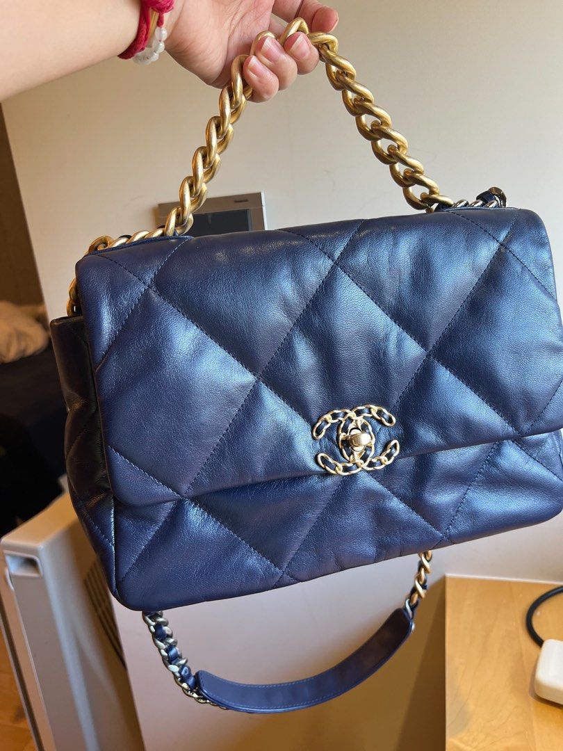 Chanel number deals 19 bag