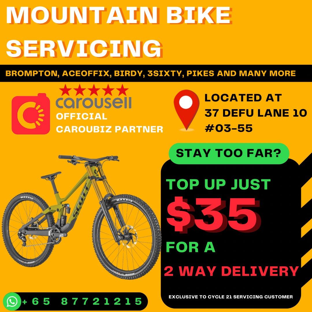 Full suspension mountain bike hot sale maintenance