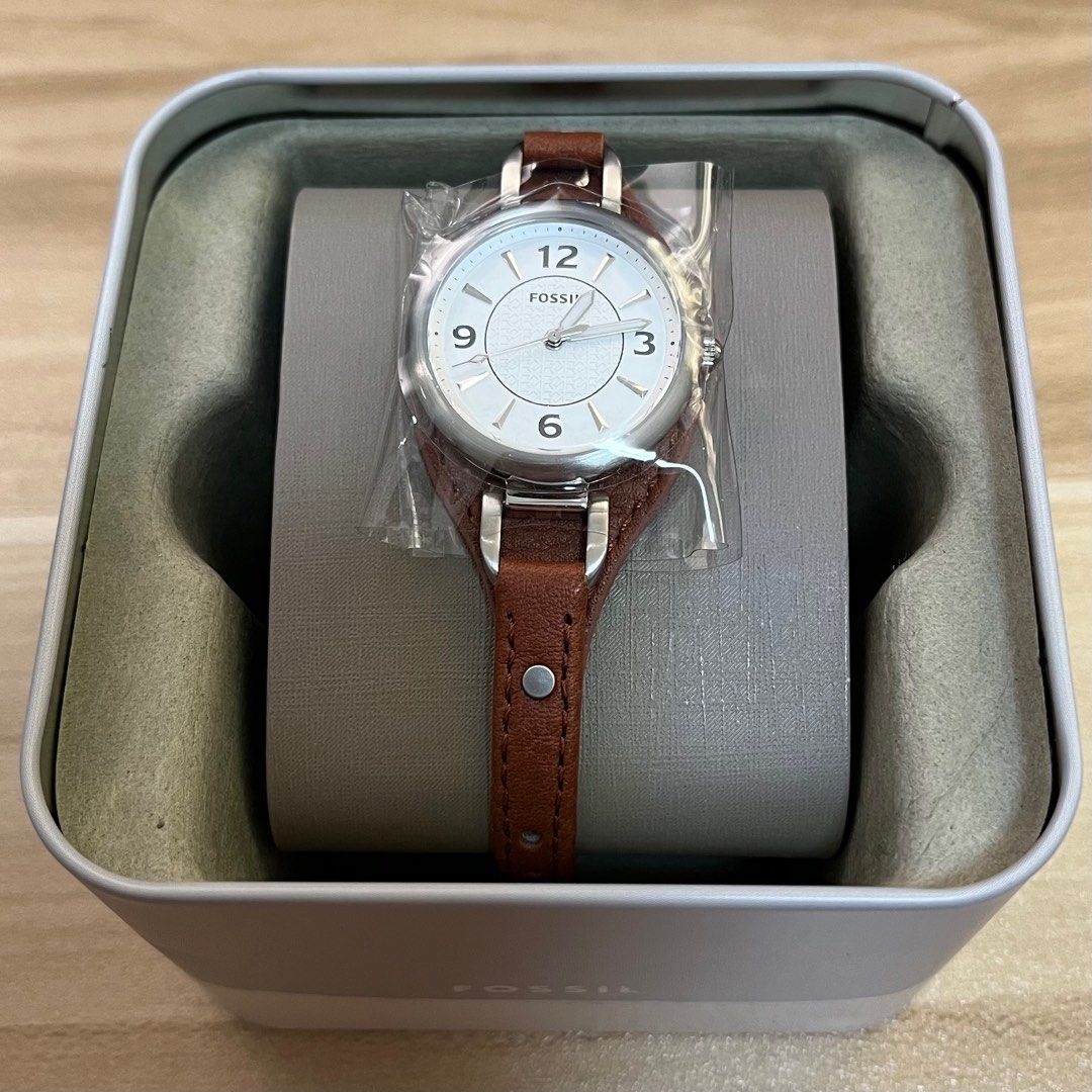 Christmas discount Brand new Fossil Leather Strap Women s Wrist Watch