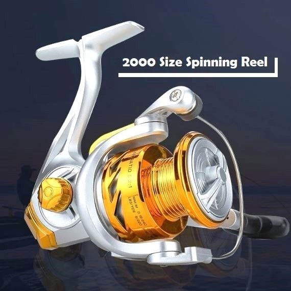 Clearance Sales! Brand New 2000 series Spinning Fishing Reel