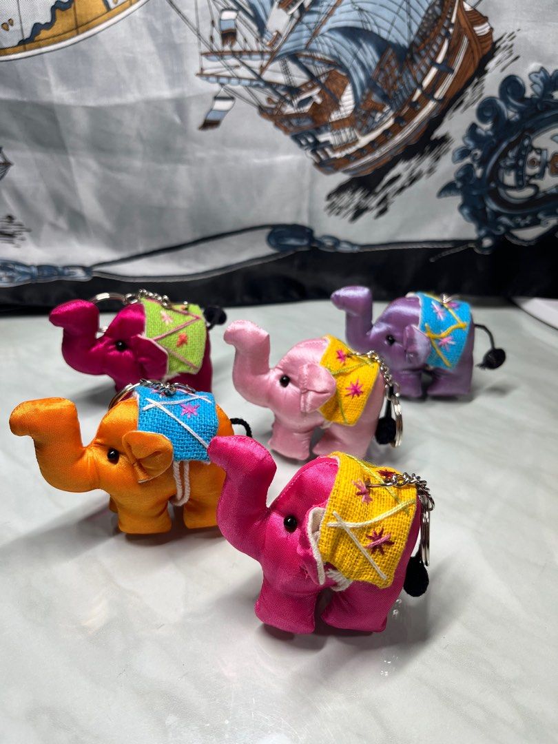 Cute hotsell elephant keychains