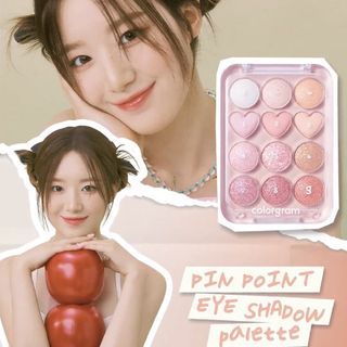 Colorgram pin point eyeshadow palette in shade 04 (bright + cool)  ᵔᴗᵔ﹒💗