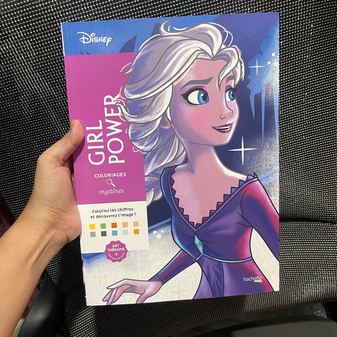 Coloriage Mysteres Disney Color by Number Coloring Book, Hobbies & Toys ...