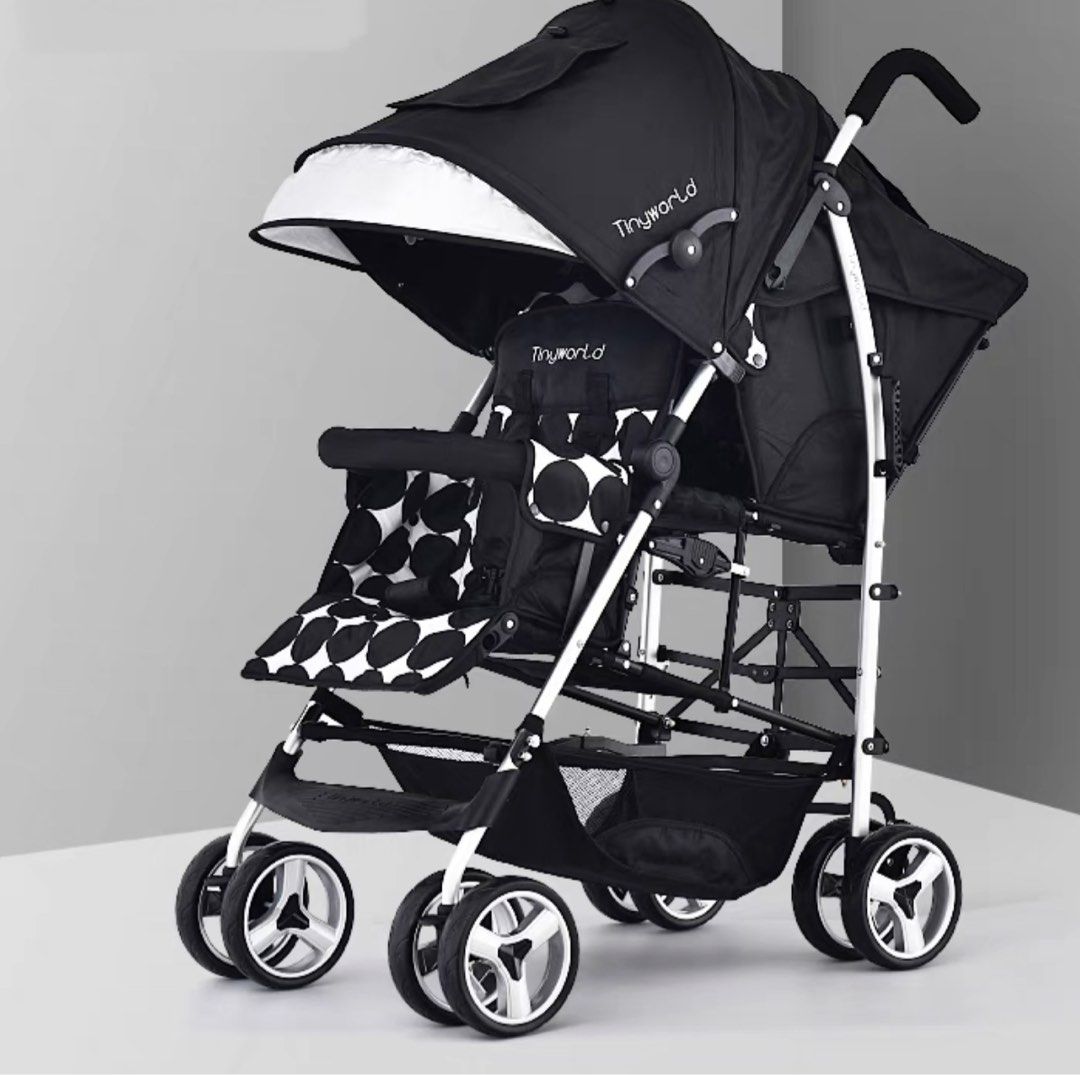 Compact Double Stroller