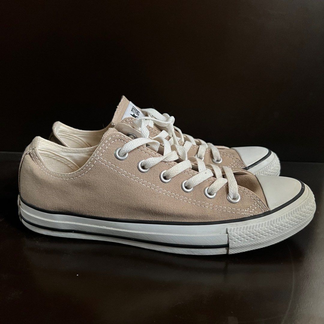 Converse Chuck Taylor All Star OX Beige Men s Fashion Footwear