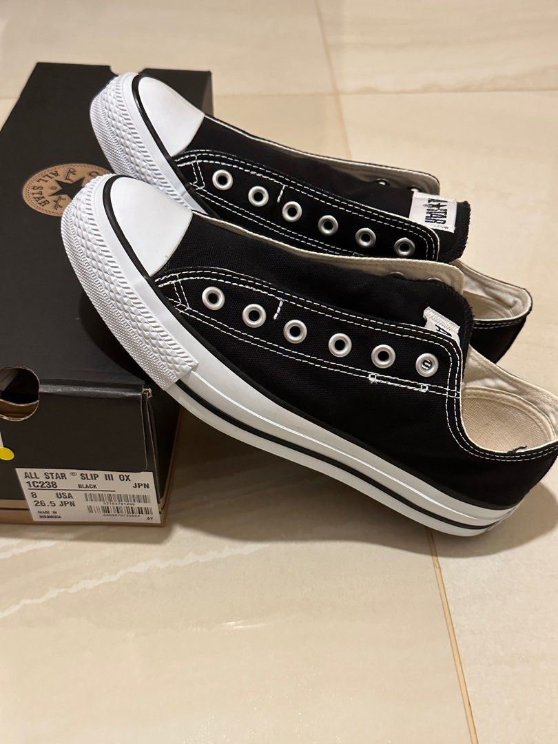 All star slip on sale ons