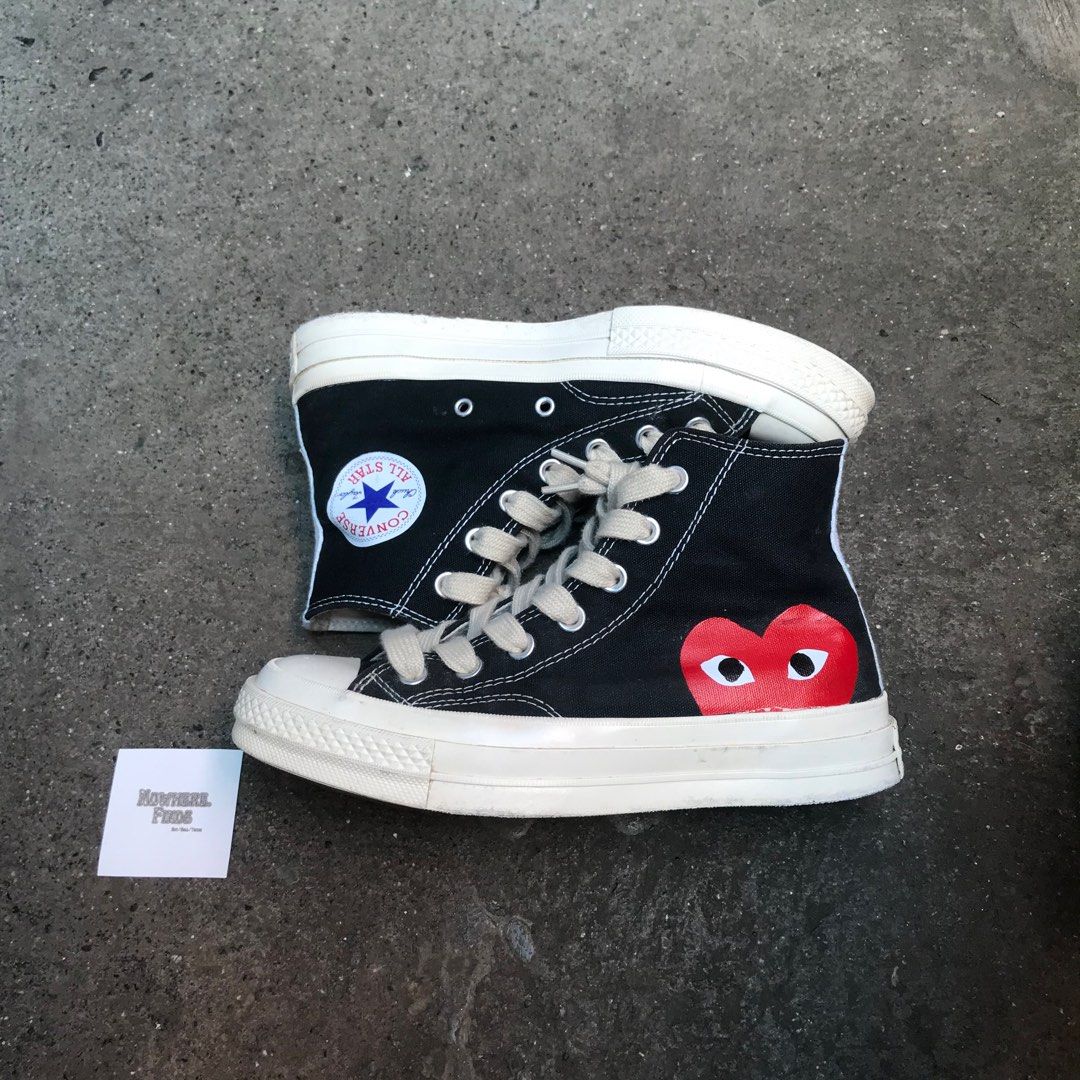 Converse cdg outlet noir