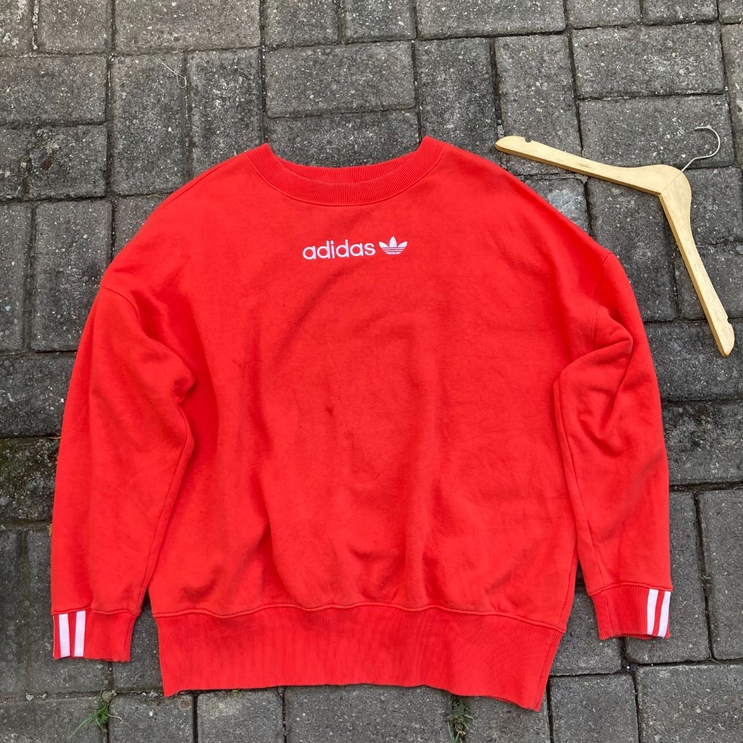Crewneck Adidas Coeeze Oversize Fesyen Pria Pakaian Baju
