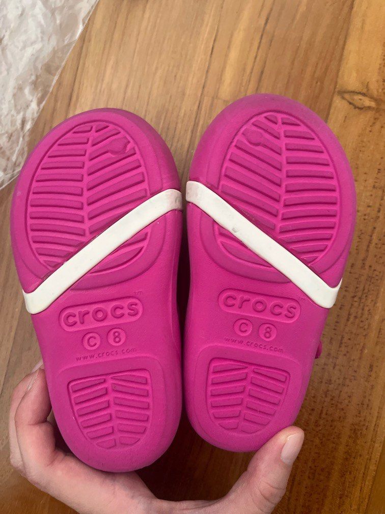 C8 Crocs Shoes Babies Kids Babies Kids Fashion on Carousell