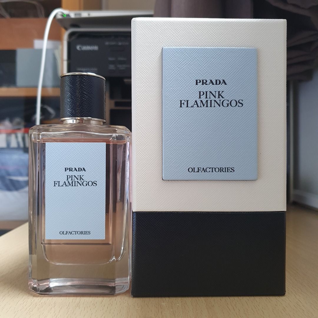 Prada pink flamingos store
