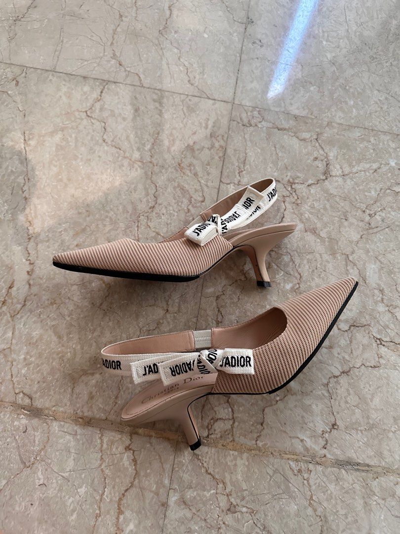 Christian dior discount slingback pumps