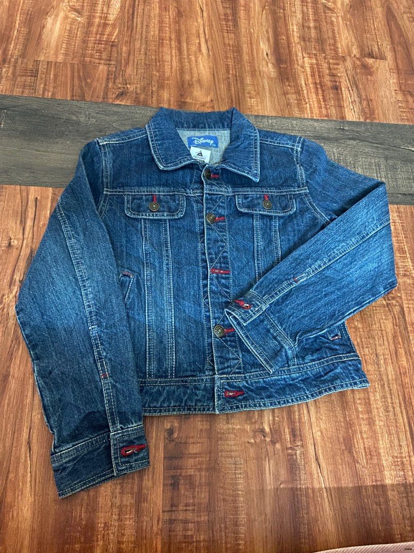 Minnie mouse club denim jacket hotsell