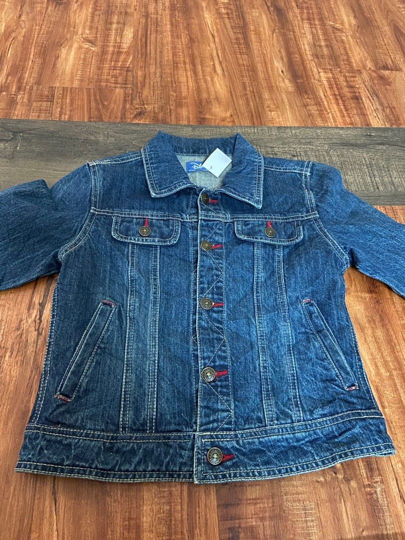 Disney Minnie Mouse Club Embroidered Denim Jean Jacket Women And Kids Women s Fashion Coats Jackets and Outerwear on Carousell