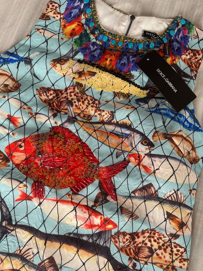 Dolce gabbana fish dress 2025