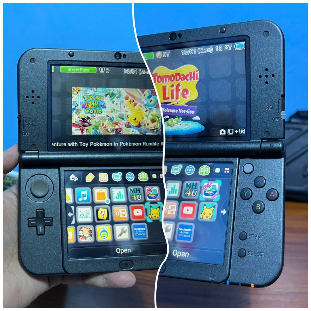 Dual IPS New Nintendo 3DS XL Monster Hunter 4 Ultimate Edition, Video