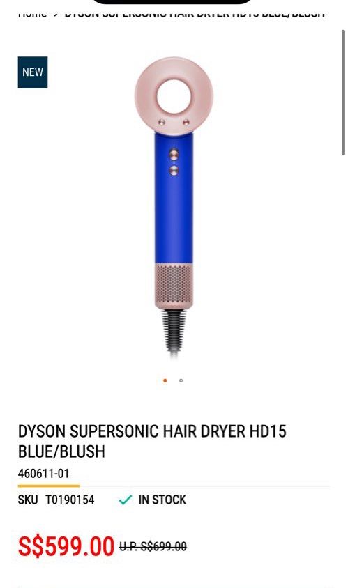 Collection from best denki) Dyson Supersonic Hair Dryer, Beauty
