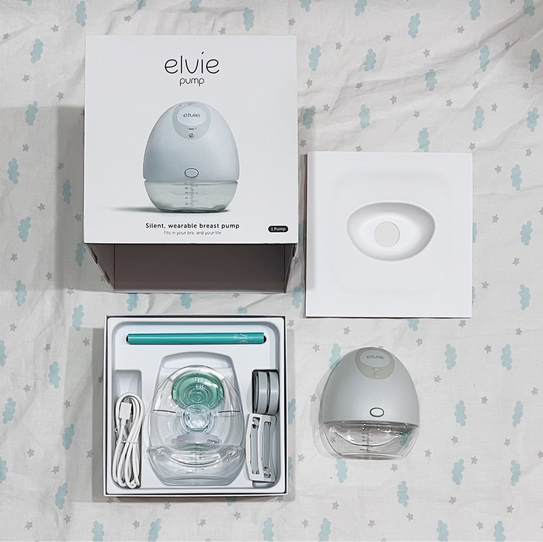 Elvie Pump, Hands-Free Breast Pump with Smart Features