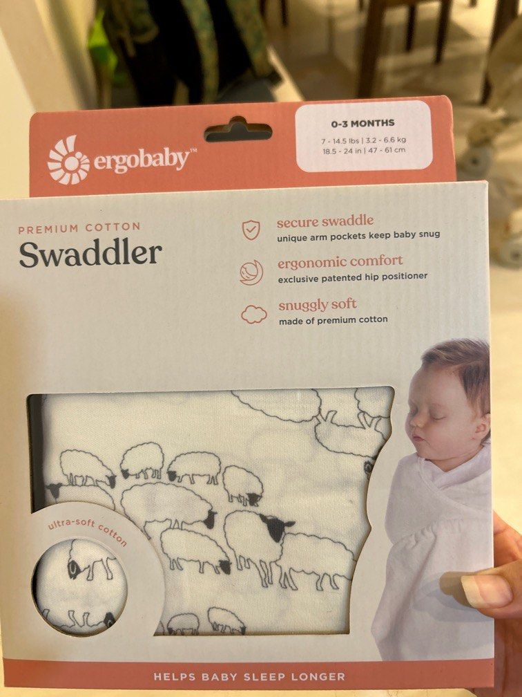Ergobaby swaddler on sale sheep