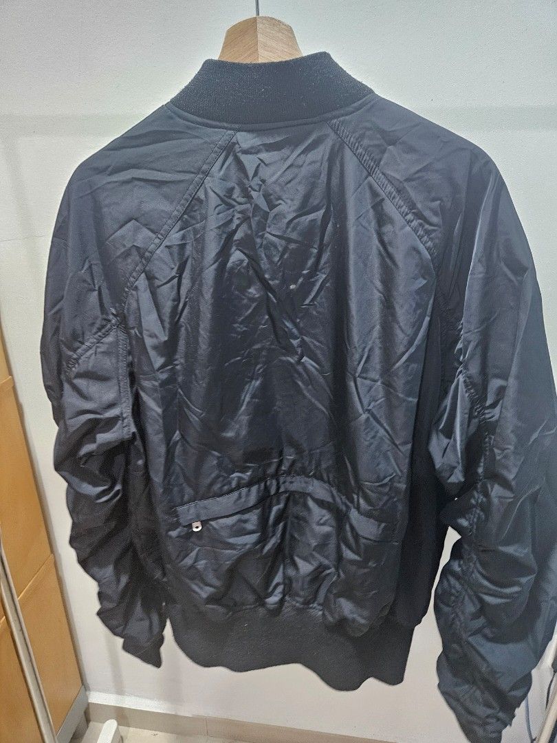 Pacsun black 2025 bomber jacket