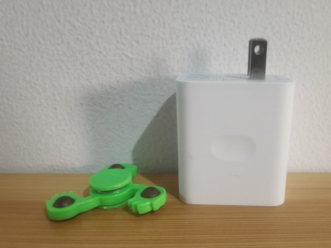 Fidget Spinner 1 (Category: Interactive Toys) located in Makati City. Submitted by kalabasza (Listing ID 1273149713, Image 2). Description: 📌 This is a preloved item. Please manage your expectation. 📌 Actual item posted. Spin time lasts about 35-40 seconds. 📌 Item is in good condition. 📌 Product Color may slightly vary due to Photographic Lighting. 📌 Delivery at buyer's expense 📌 Location is Makati 📌 Shipping via Lalamove, Flash or GoGo. �