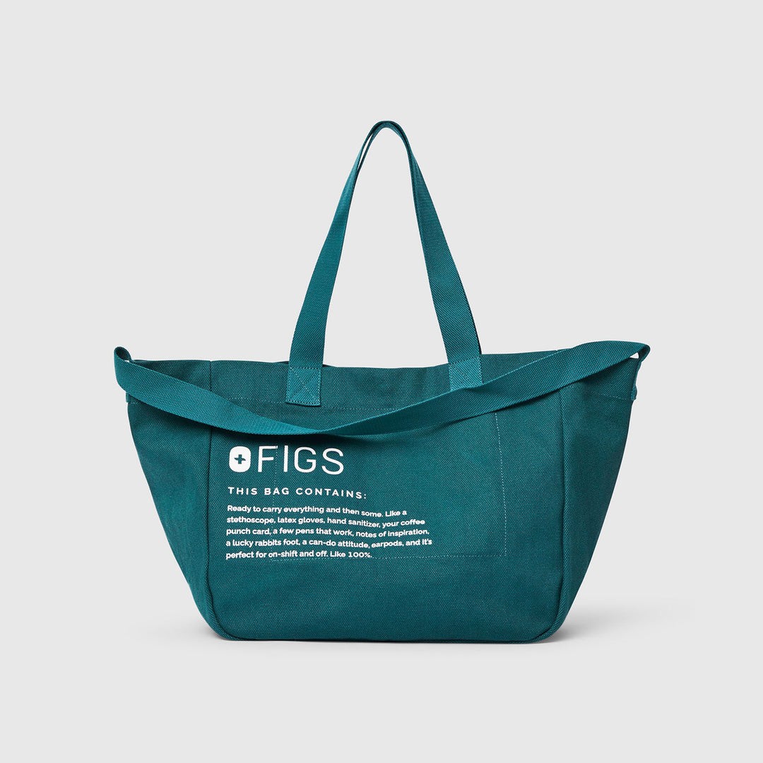 Figs Canvas Tote, Women's Fashion, Bags & Wallets, Tote Bags on Carousell