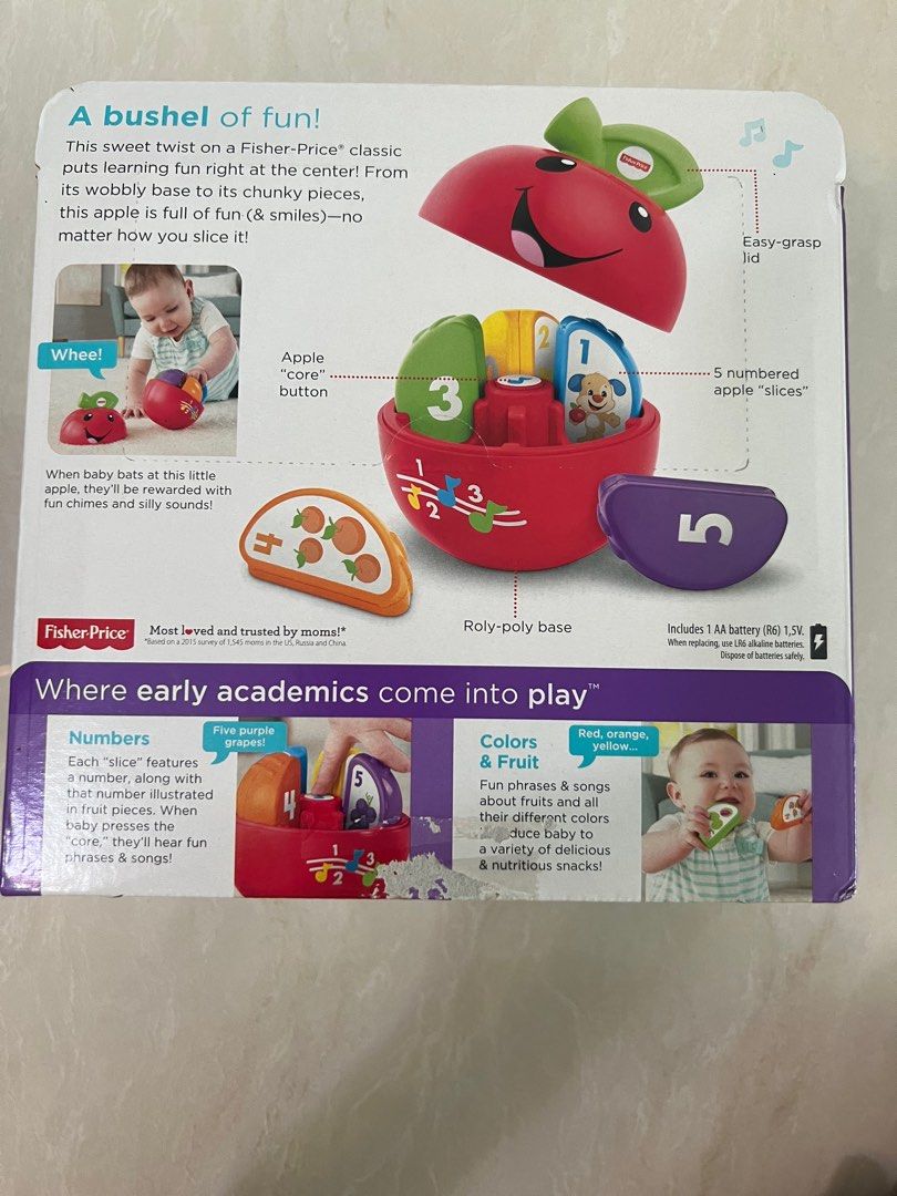 Fisher price laugh discount and learn happy apple