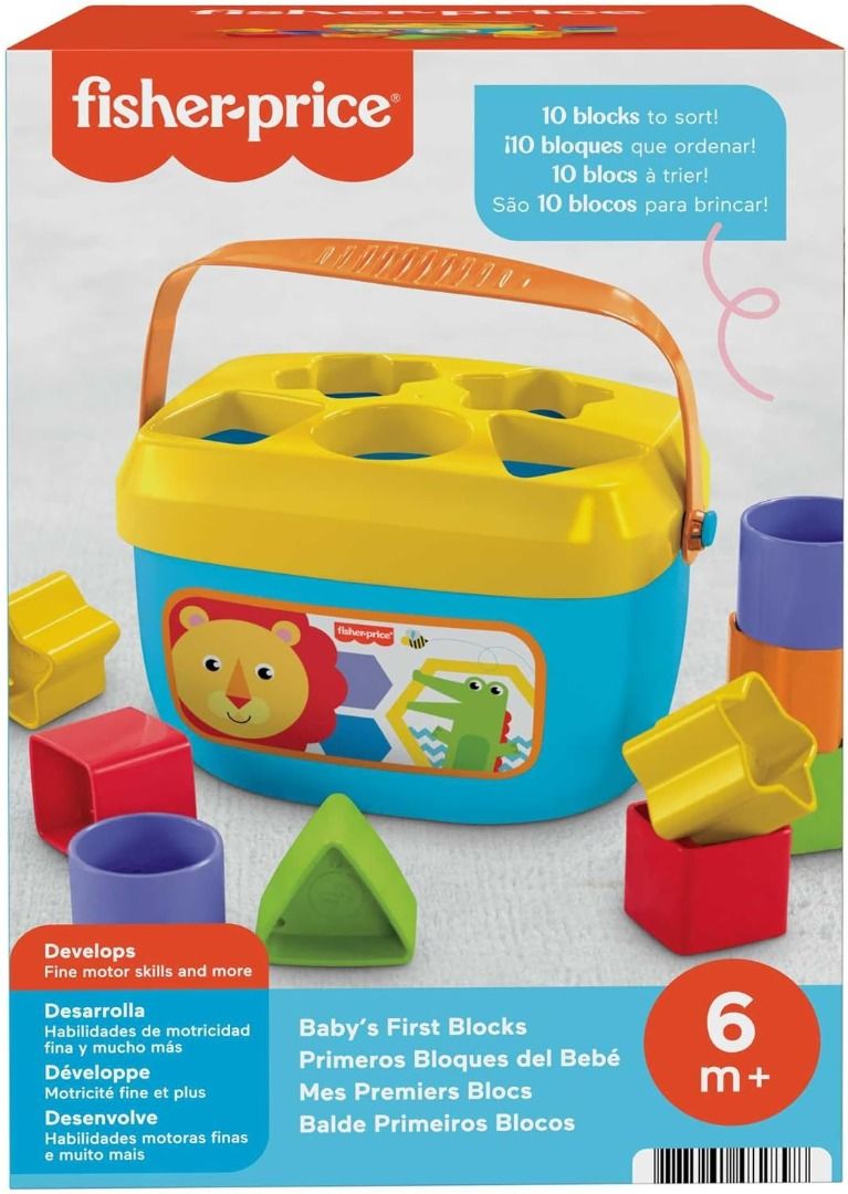 Fisher-Price Baby's First Blocks APJT0357, Hobbies & Toys, Toys & Games ...