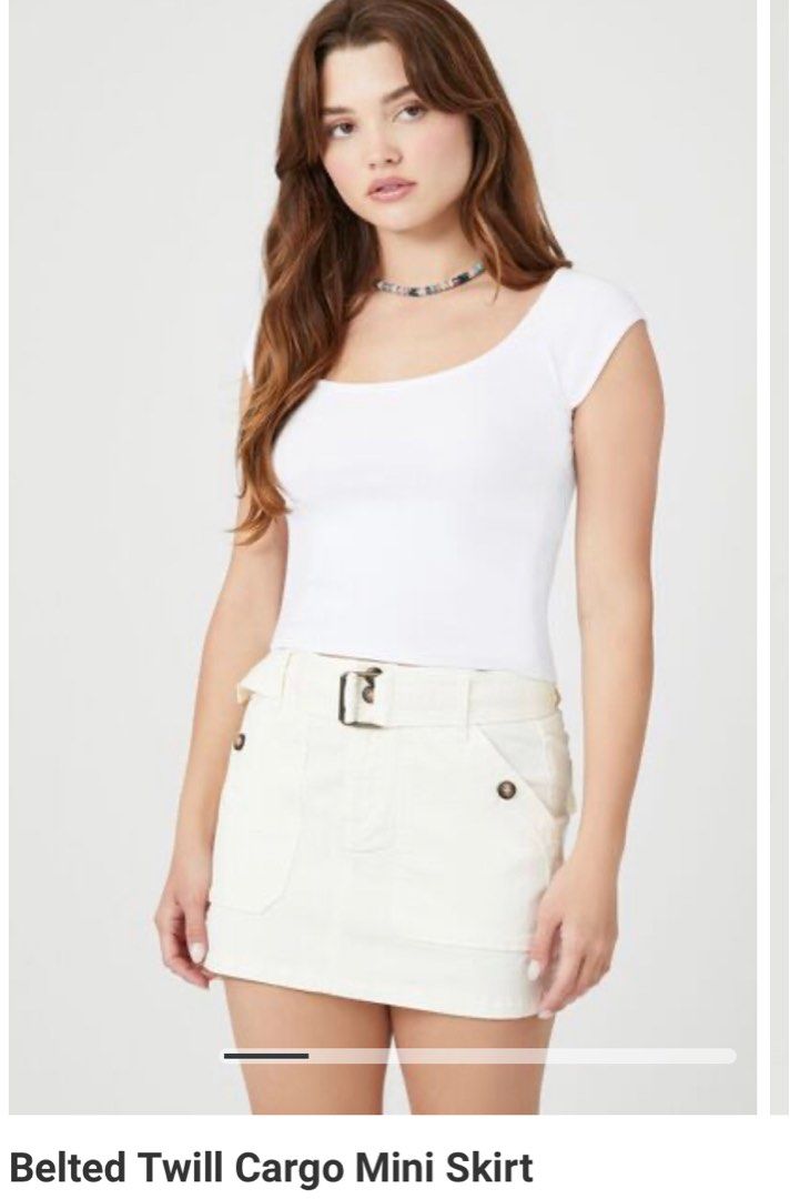 Cargo skirt forever 21 hot sale