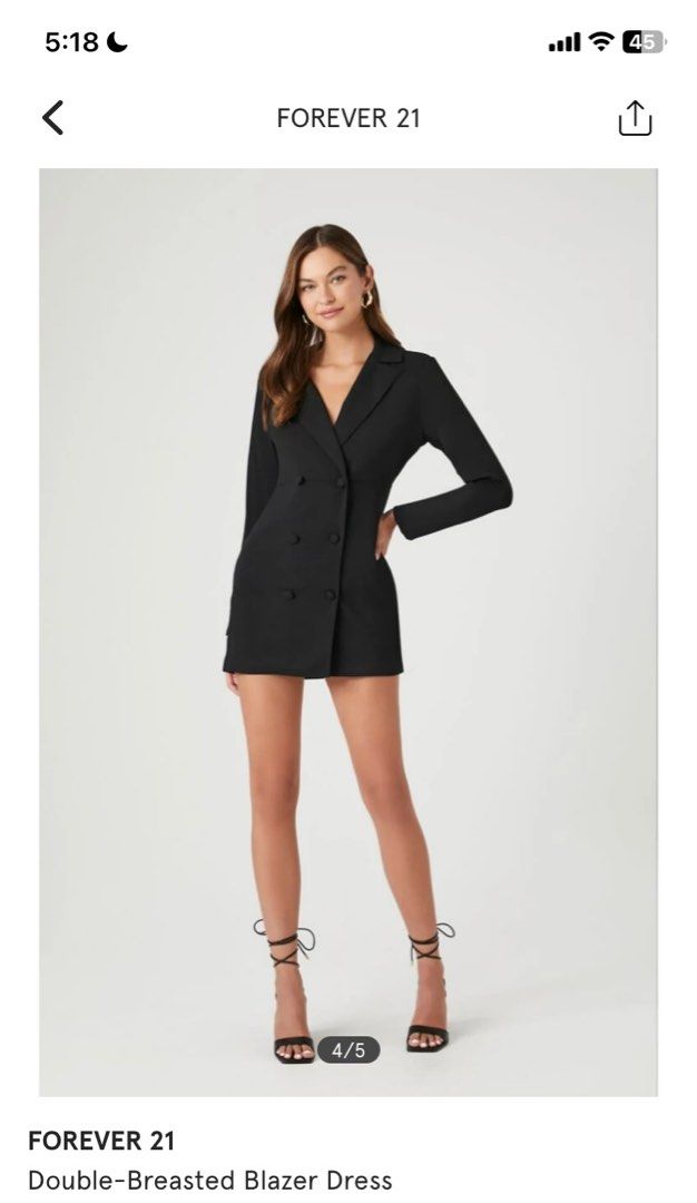 Forever 21 Blazer Dress Women s Fashion Dresses Sets Dresses