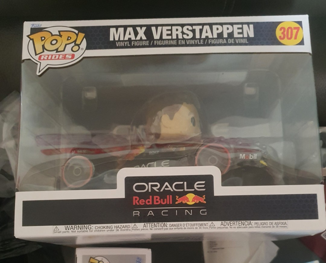 Formula 1 Max Verstappen Super Deluxe Funko Pop! Ride Vinyl