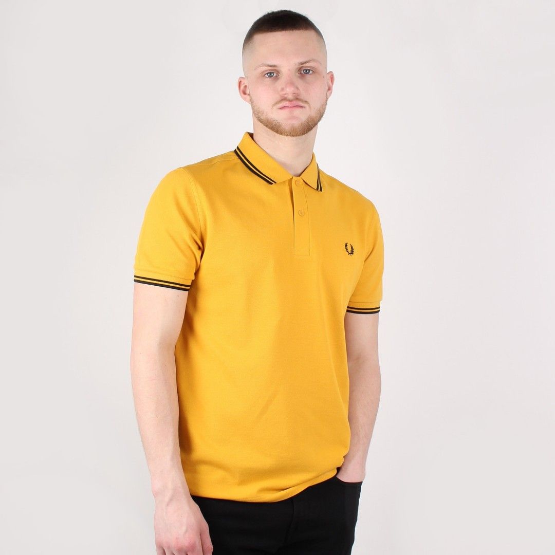 Fred perry deals polo orange