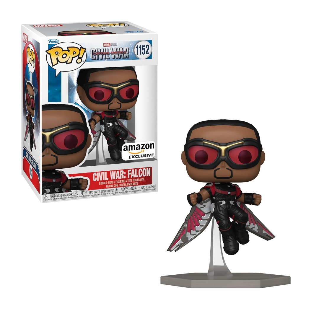 Free Delivery] Funko POP! Marvel: Captain America: Civil War Build