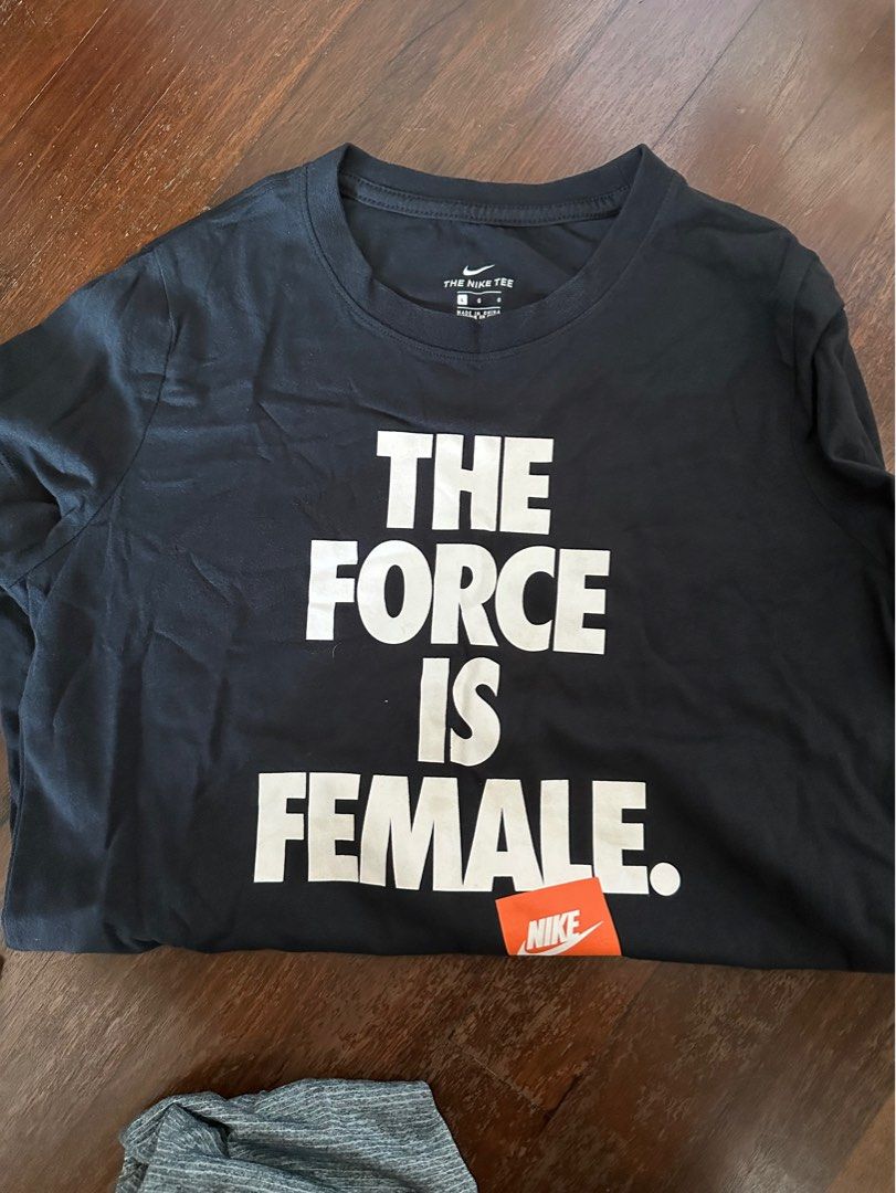Force is female nike shirt sale