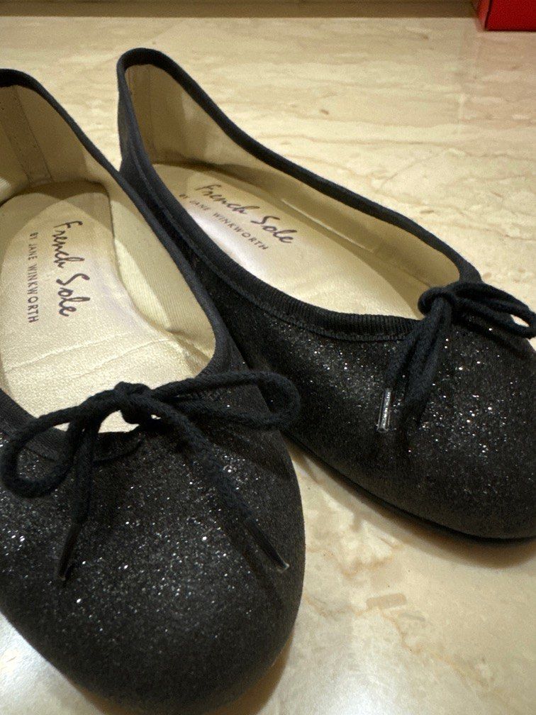 French Sole Ballet Flats 36