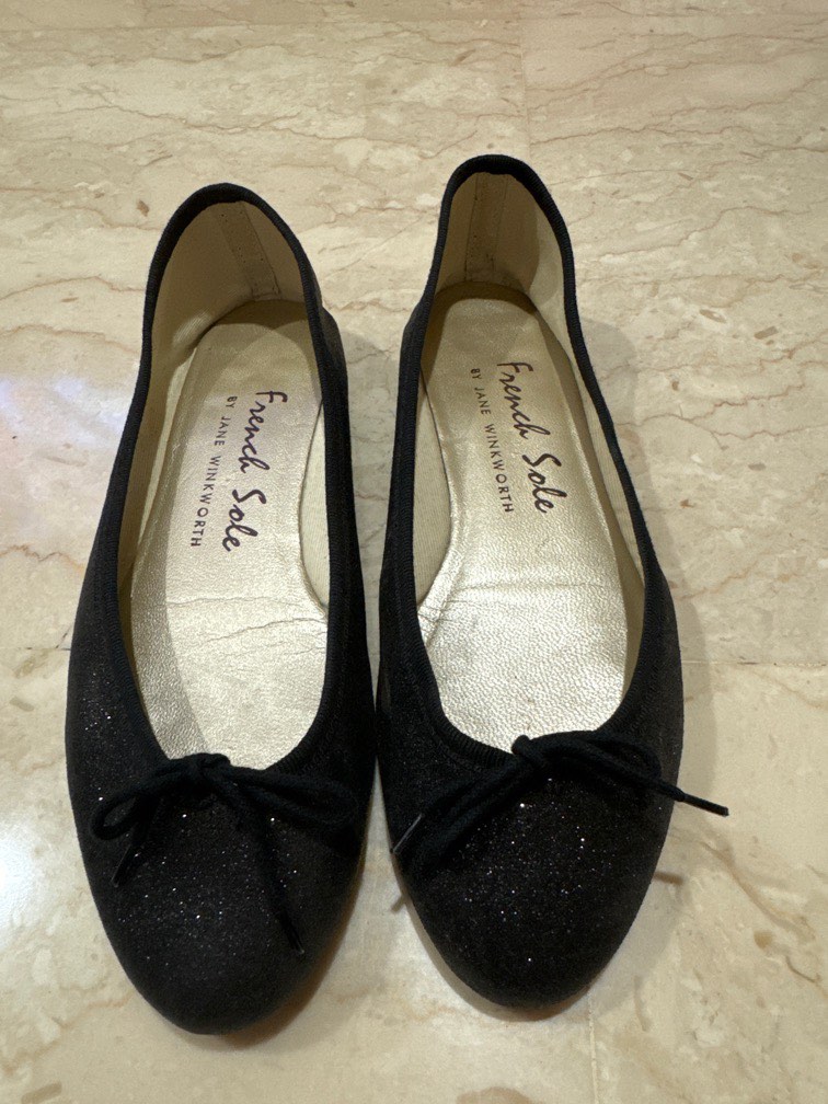 French Sole Ballet Flats 36