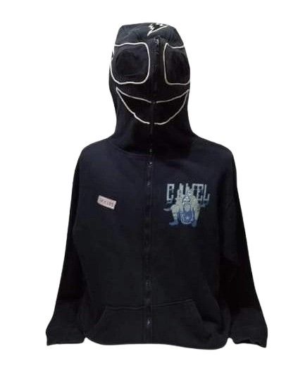 FULL ZIP HOODIE OVER FACE Men s Fashion Tops Sets Tshirts Polo Shirts on Carousell