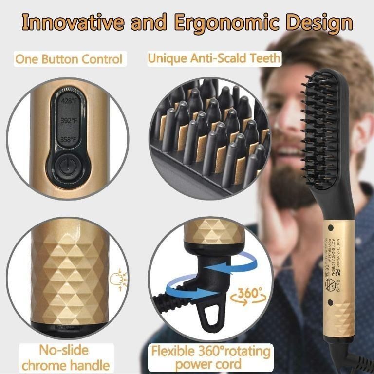 Electric heated hair brush new arrivals