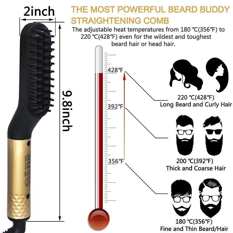 Beard shop buddy straightener