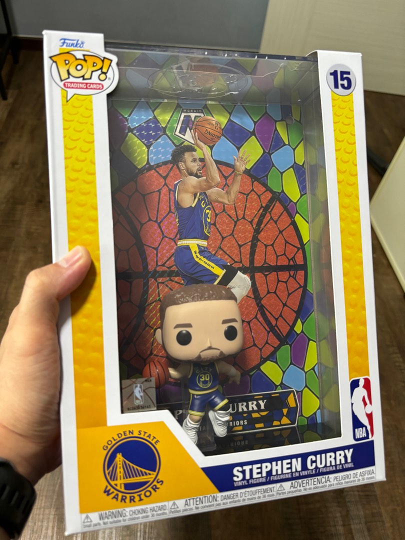 Pop! Trading Cards Stephen Curry - Golden State Warriors