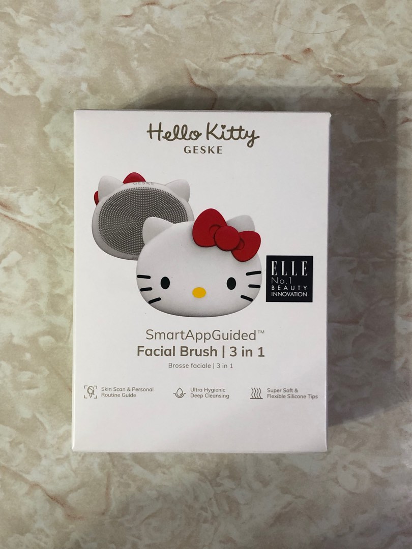 GESKE x Hello Kitty SmartAppGuided™ Facial Brush | 3 in 1 (洗面機), 美容＆個人 ...