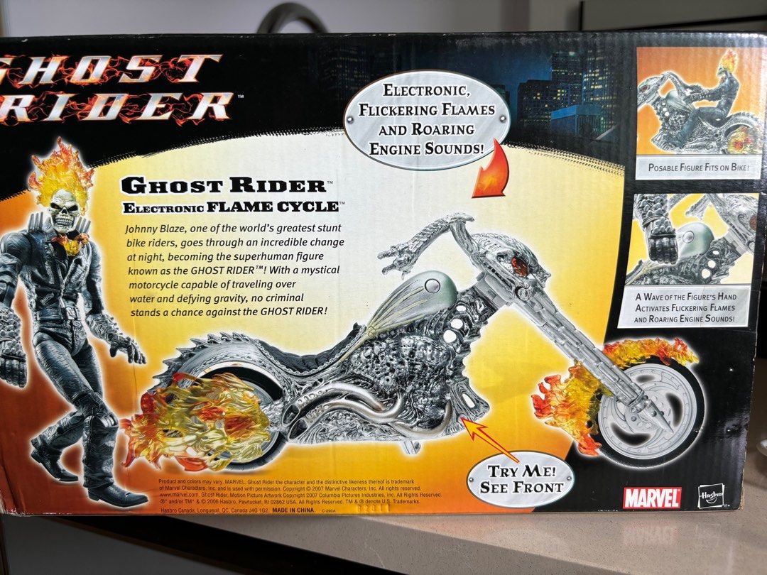 First Ghost Rider Toy Ghost rider, Hobbies & Toys, Toys & Games on Carousell