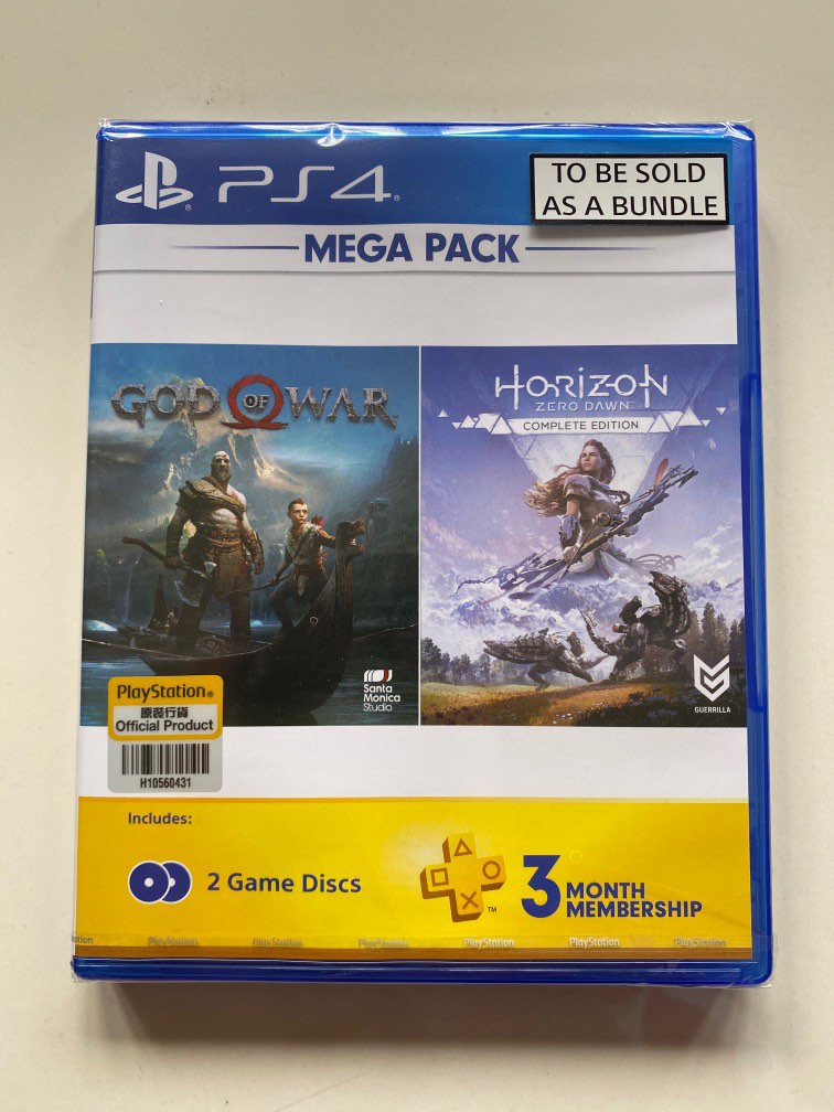 God of War Horizon Zero Dawn PS4 Video Gaming Video Games