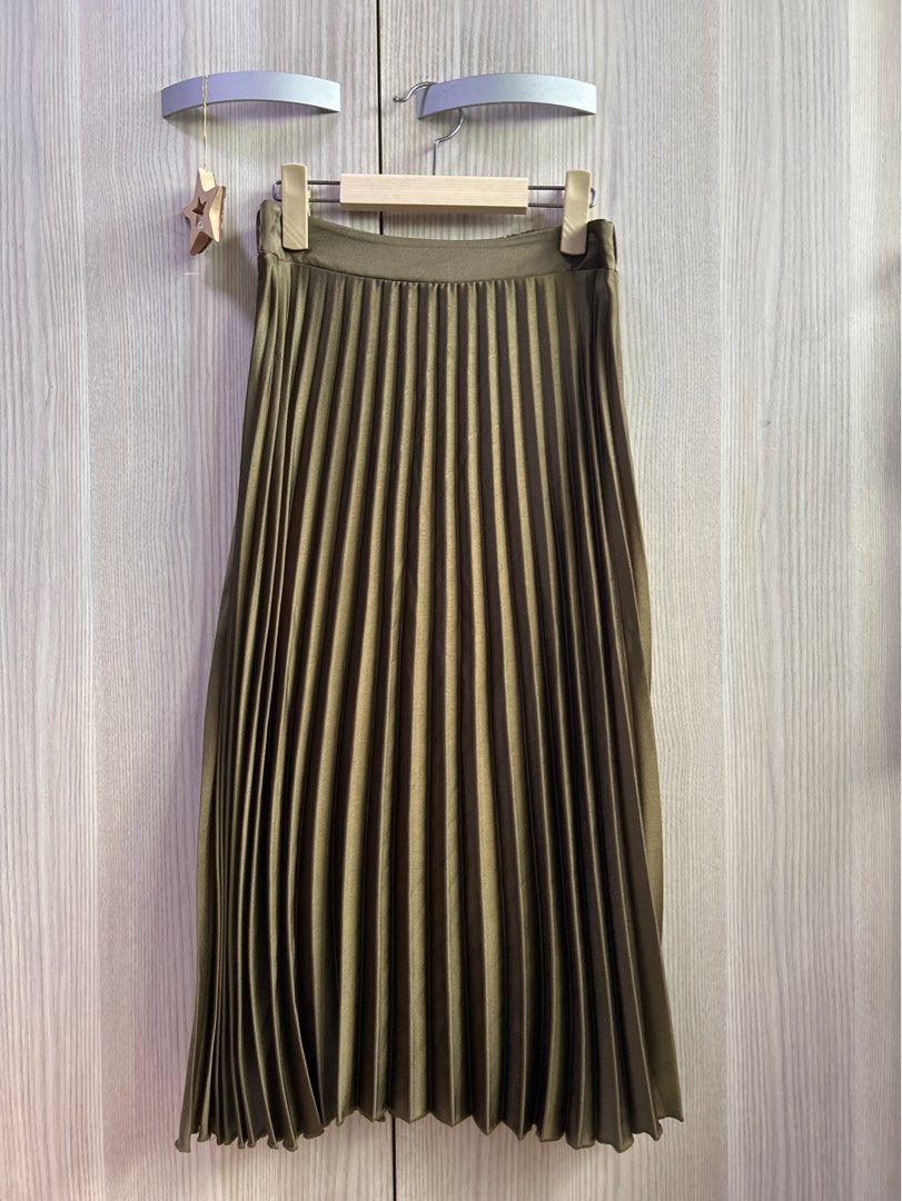 If you Pleats Green  skirt set main image 0