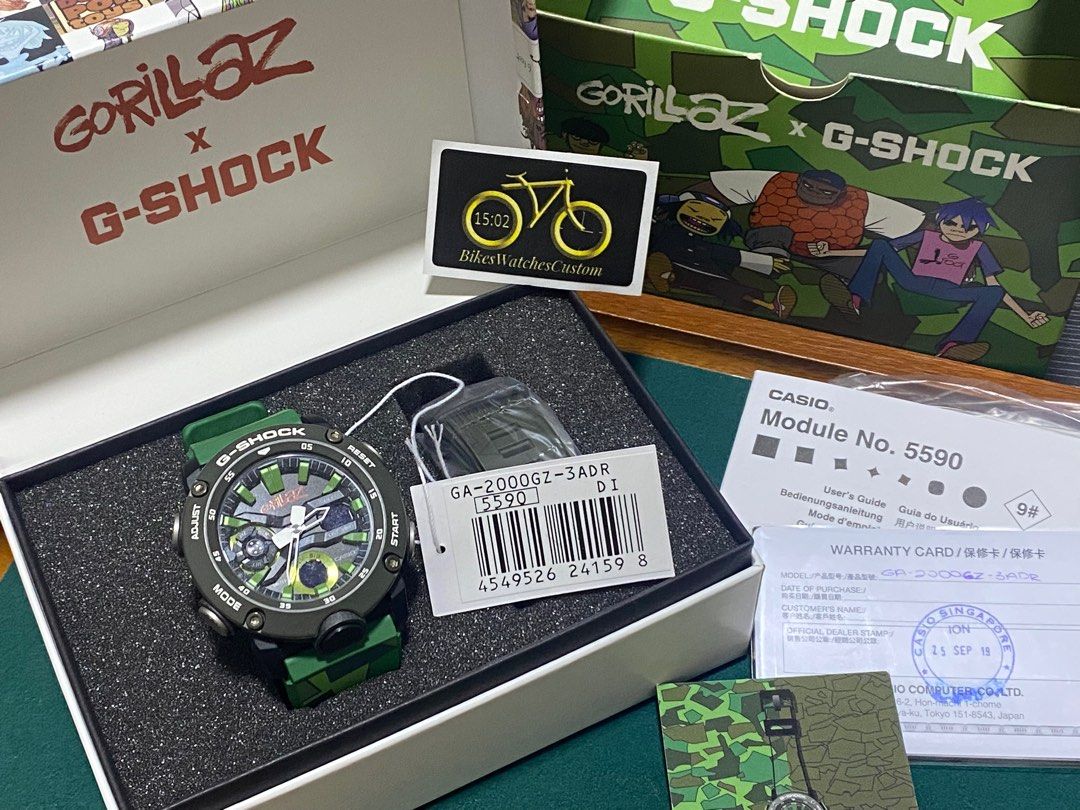 G shock new arrivals gorillaz price
