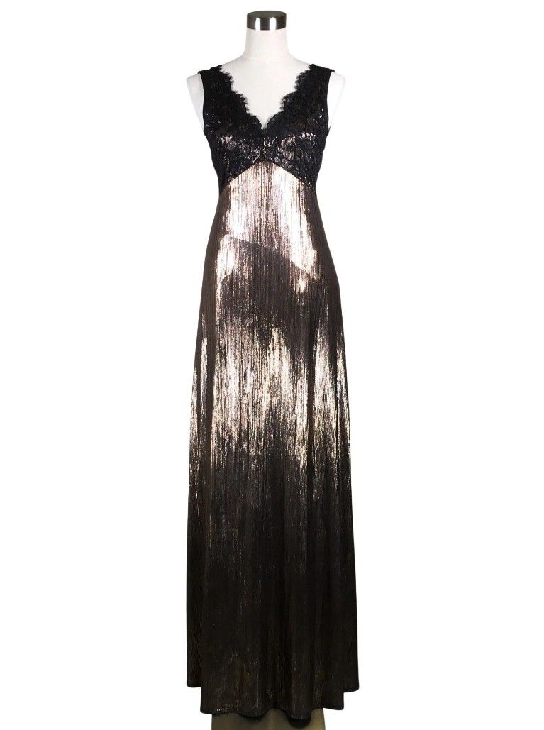 Guess black and gold dress hot sale