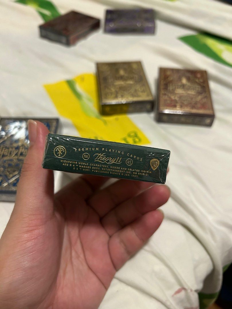 Harry Potter Hogwarts Playing Cards, Hobbies & Toys, Memorabilia ...