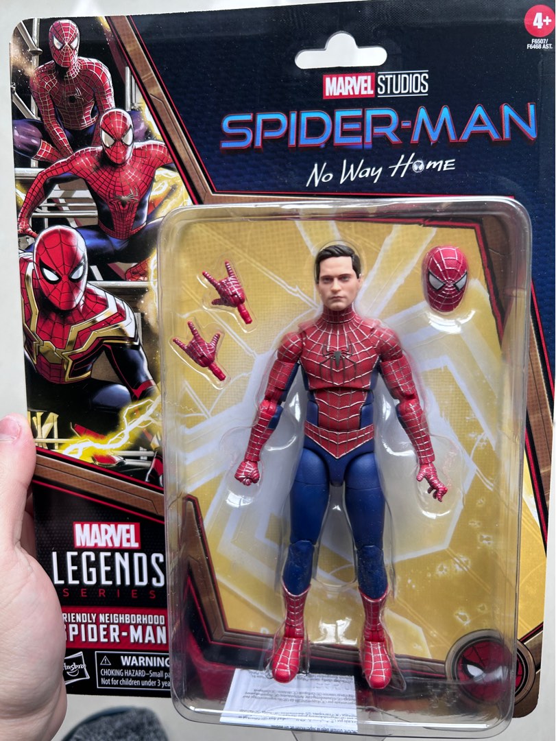 全新未開封Hasbro Marvel legends 1/12 Spiderman No Way Home