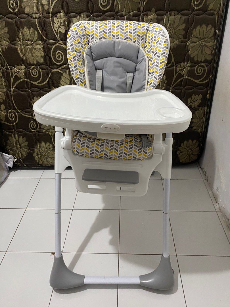Mothercare chevron highchair clearance