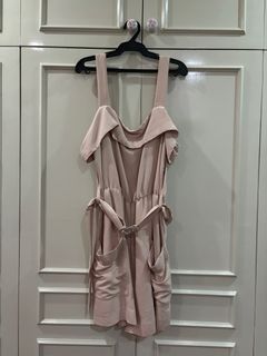 H&M Plus Size Blush Pink Romper